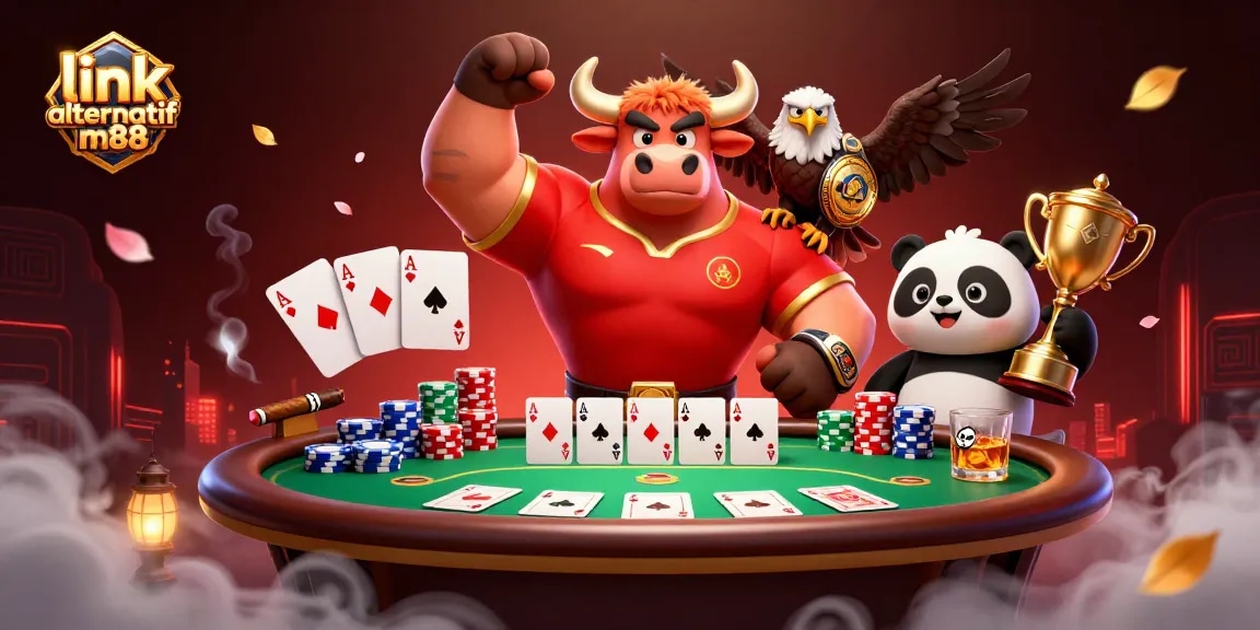 Menangkan hadiah menarik dengan link alternatif m88 sambil menikmati permainan kartu di kasino online.