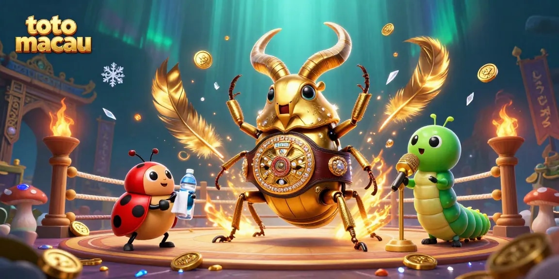 Menangkan pengalaman bermain di toto macau dengan detail 3D dari karakter unik dalam arena pertarungan.
