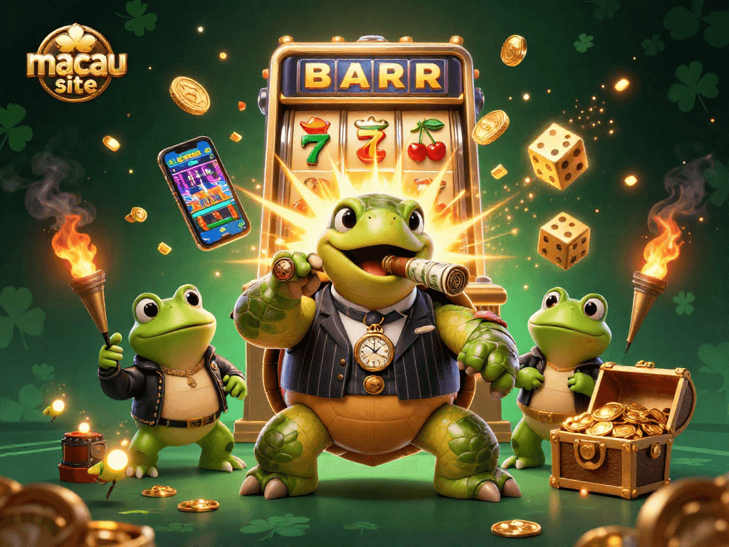 Engage in thrilling gameplay at the macau site with lively characters and dynamic casino elements.