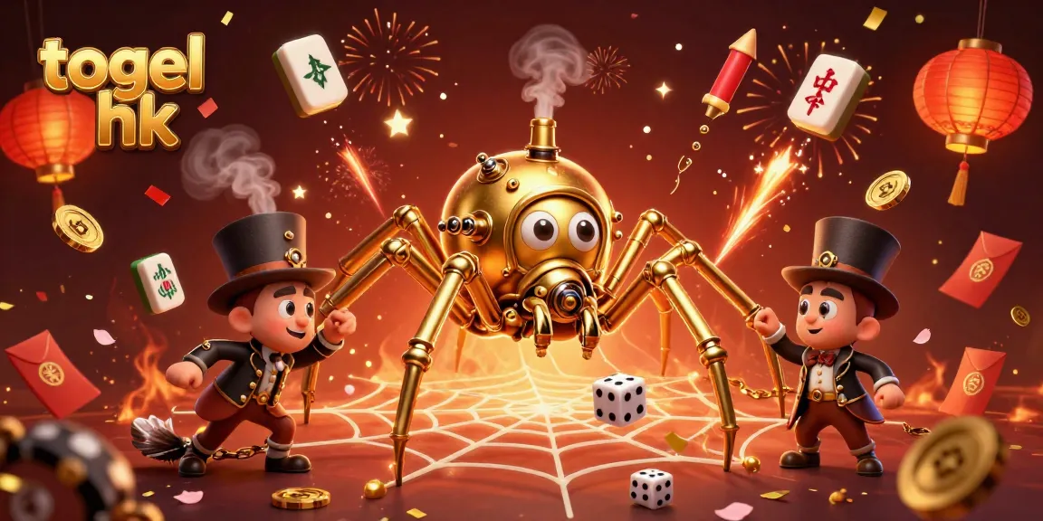 Menikmati togel hk dengan keseruan, ilustrasi 3D yang menunjukkan web taruhan berkilau.