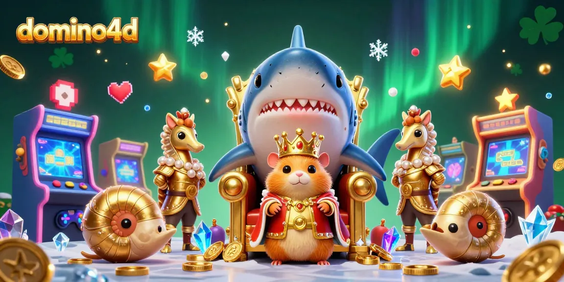 Berpartisipasi dalam permainan Domino4D dan merasakan keseruan dengan Sultan Hamster dan penasihat lautnya!