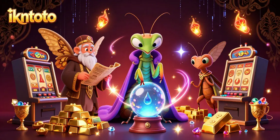 Engage in thrilling gameplay at ikntoto with vibrant slot machines and mystical characters.