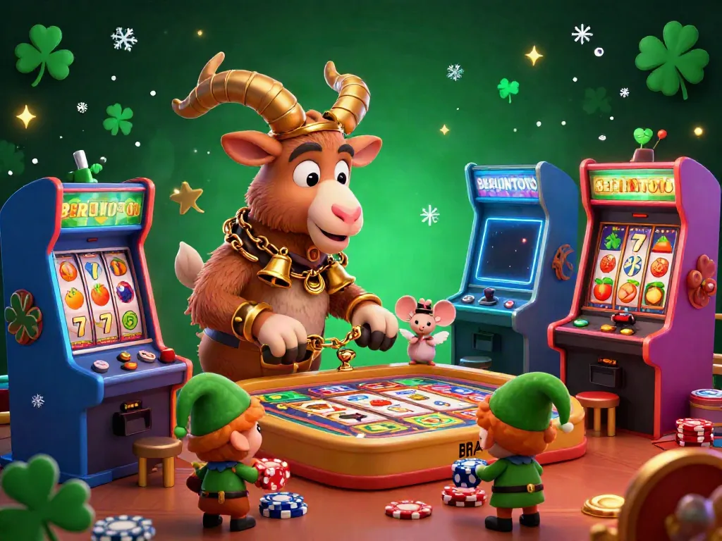 Join the action at BERLINTOTO's vibrant casino with whimsical characters and exciting gaming elements.