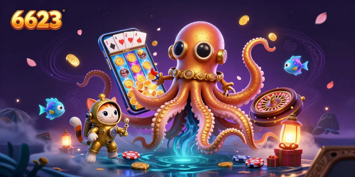 Engage in the thrilling ocean of opportunities with 6623's vibrant gaming landscape.