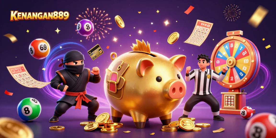 Engage in exciting gameplay with KENANGAN889’s vibrant illustration featuring a dynamic casino scene.