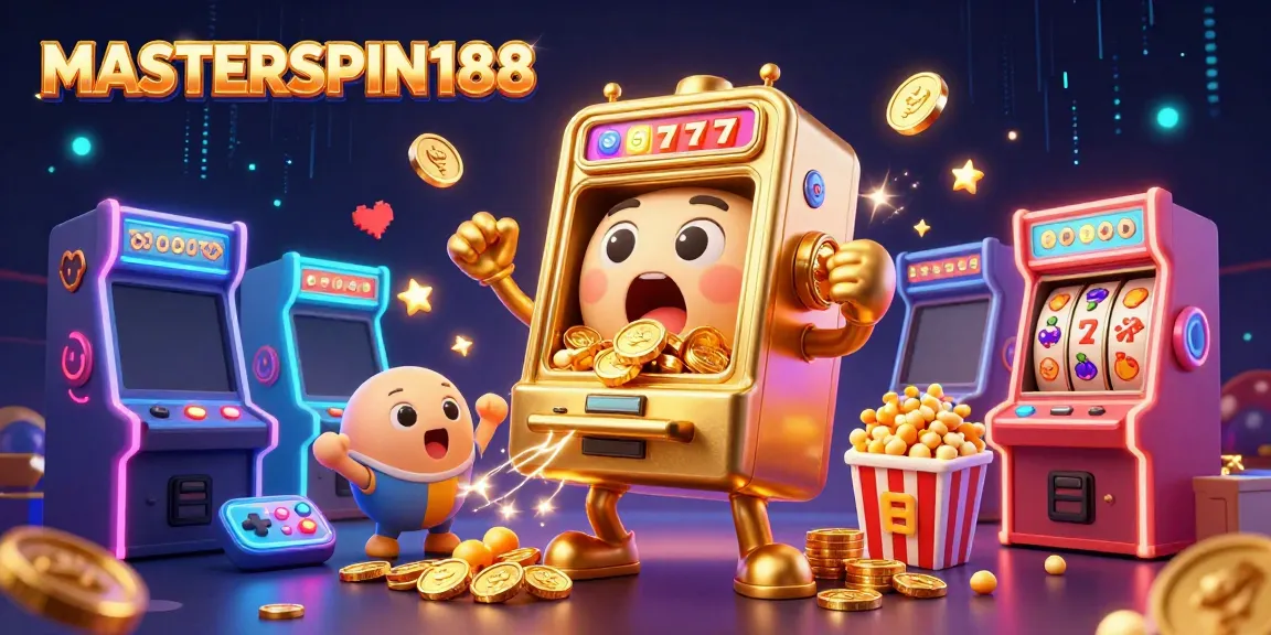Experience the excitement of MASTERSPIN188 with joyful slot machines celebrating jackpot wins.