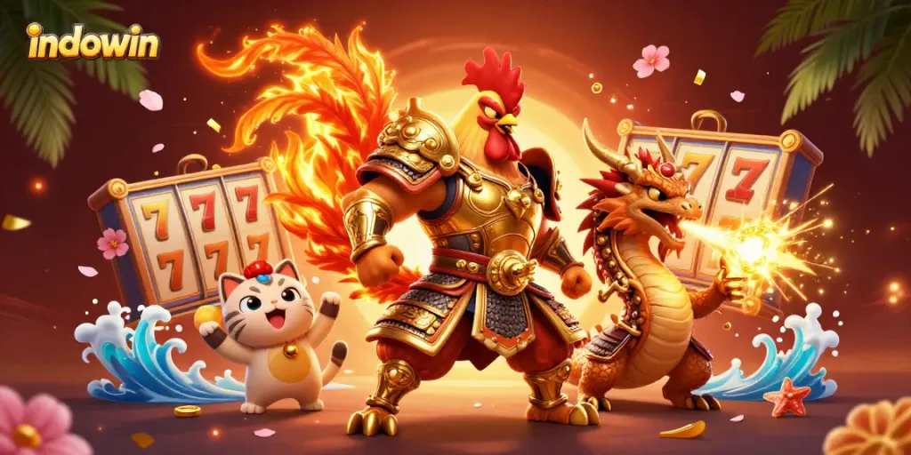 Permainan indowin menghadirkan pengalaman slot yang mengasyikkan dengan elemen kemenangan berkilauan.