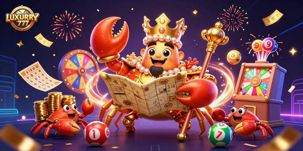 Menangkan permainan di LUXURY777 dengan ilustrasi kasino yang berwarna-warni dan menghibur.