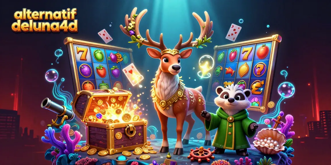 Play winning slots and experience the magic of alternatif deluna4d with vibrant jackpots and engaging characters.