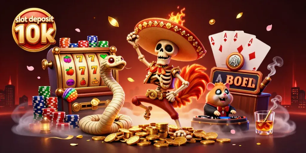 Menangkan slot deposit 10k dengan gaya bermain yang unik dan penuh kejutan di dunia kasino.