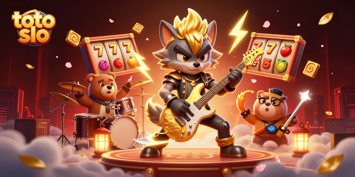 Experience thrilling toto slo gameplay with vibrant characters and energetic casino visuals.