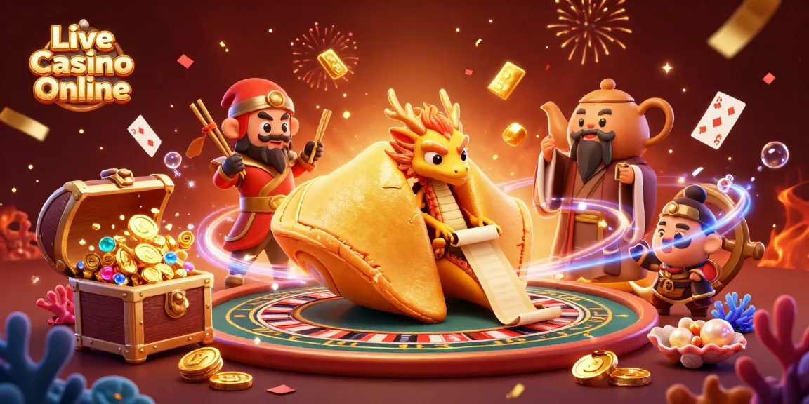 Experience thrilling gaming action with Live Casino Online in a vibrant, dynamic scene full of excitement.