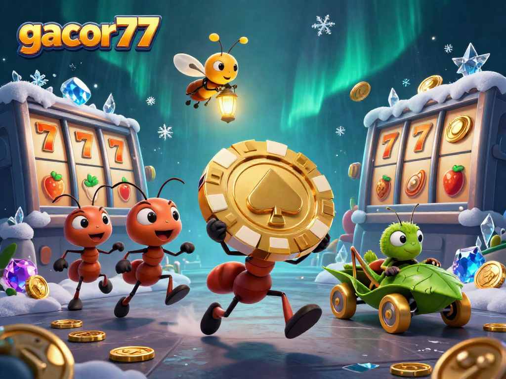 Rasakan keseruan bermain slot gacor77 dengan karakter menarik di gambar 3D ini.