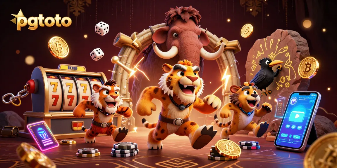 Memainkan slot gacor di pgtoto dengan desain kasino prasejarah yang unik