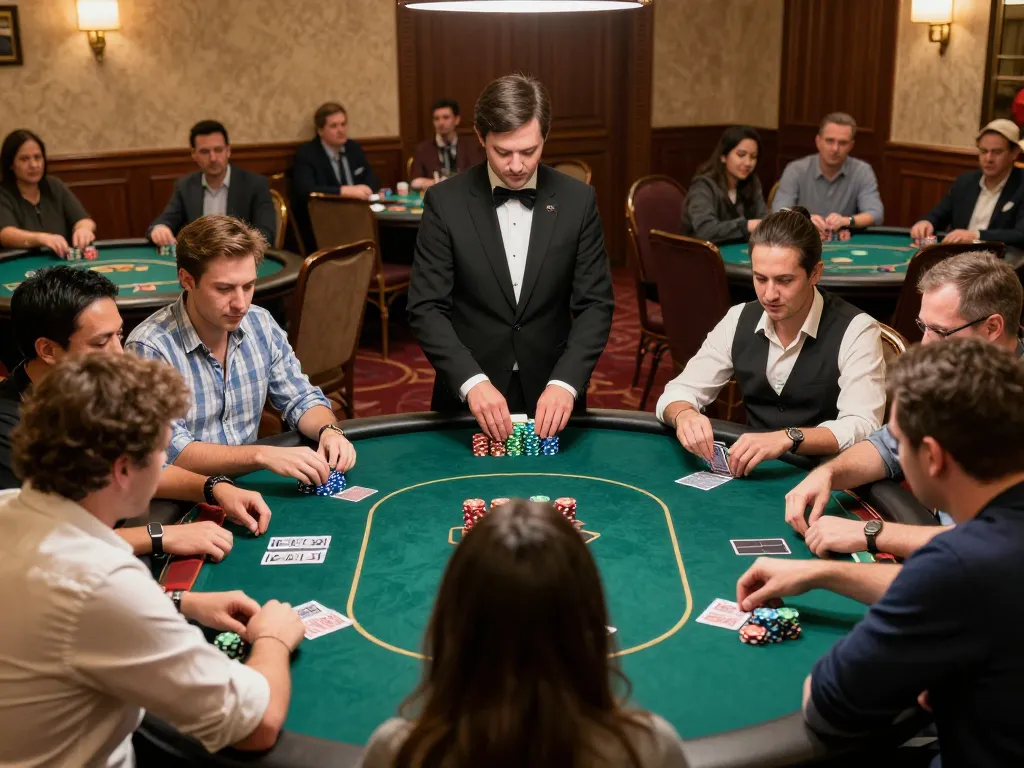 Experience thrilling gameplay at a poker table while enjoying qq mobil gaming strategies with friends