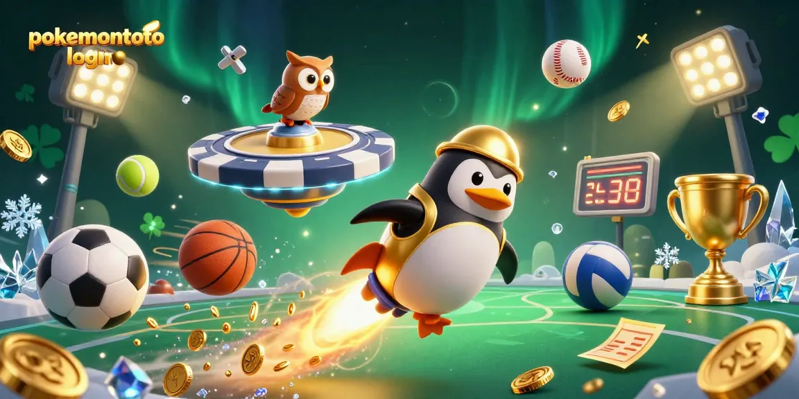 Activate your pokemontoto login and join the thrilling casino adventure with our dynamic illustration!