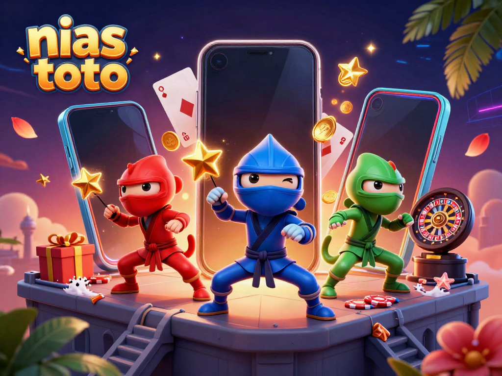 Menangkan peluang di nias toto dengan tim ninja chameleon beraksi di lingkungan kasino yang megah.