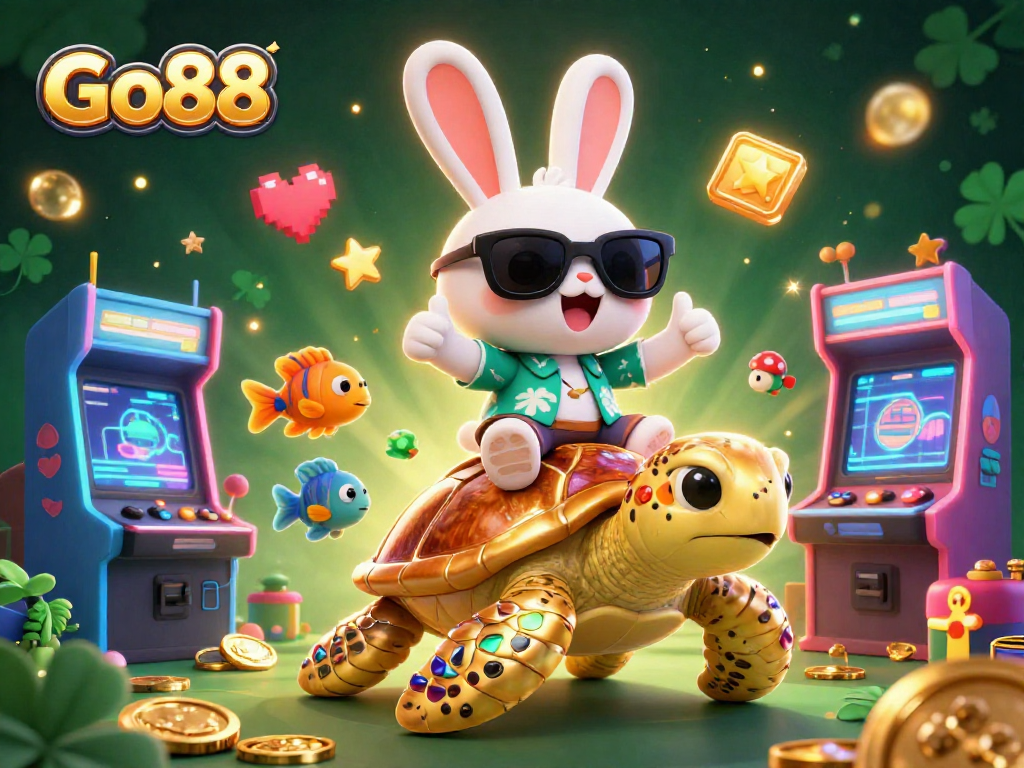 Join the adventure at Go88, where thrilling gambling action meets captivating visuals in a casino paradise.