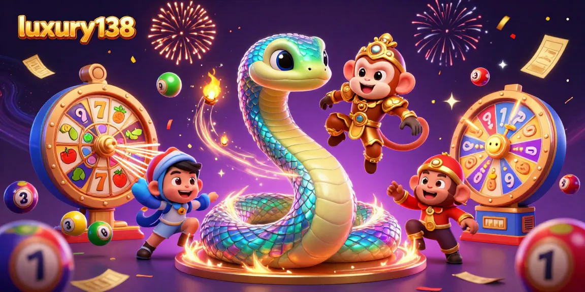 Experience the excitement of luxury138 with vibrant slot reels and dynamic magical elements.