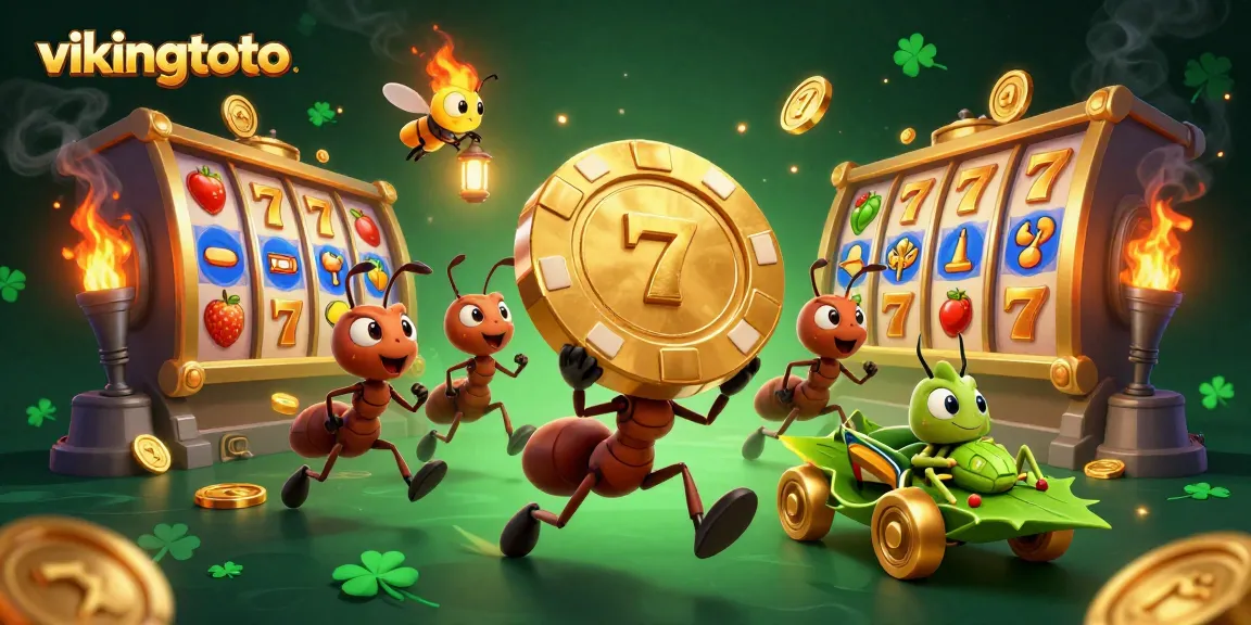 vikingtoto menawarkan pilihan permainan slot gacor dalam ilustrasi penuh warna dan detail menawan.
