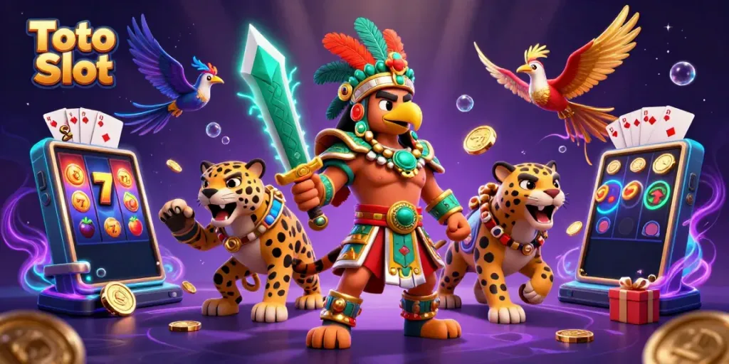 Permainan Toto Slot yang mengasyikkan dengan pahlawan Aztec dan efek visual unik.