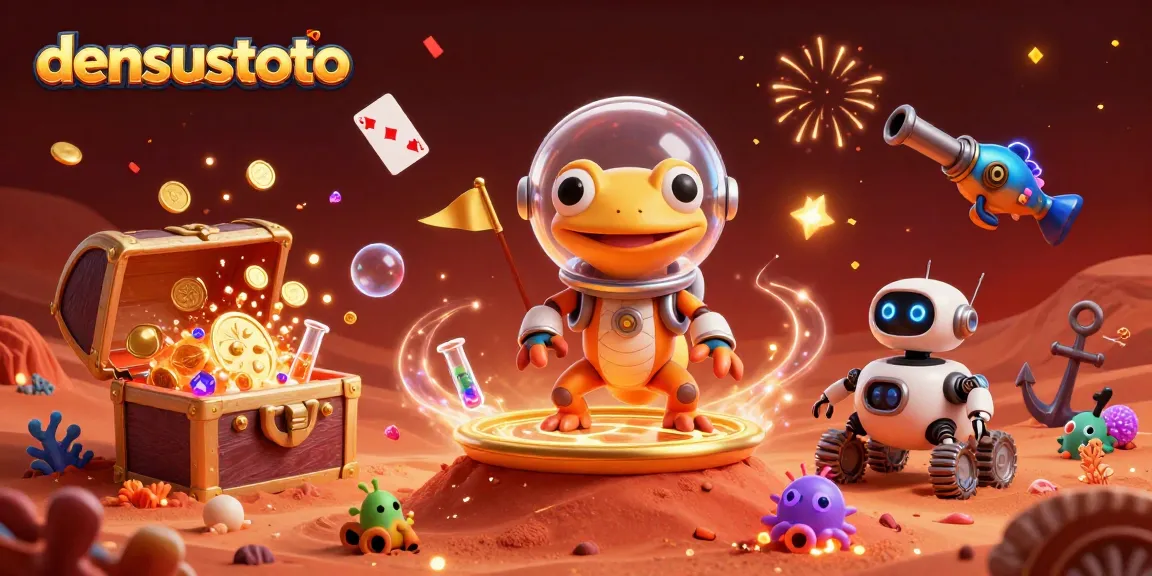 Bermain di densustoto, platform judi online terpercaya dengan berbagai permainan menarik dan bonus menarik.