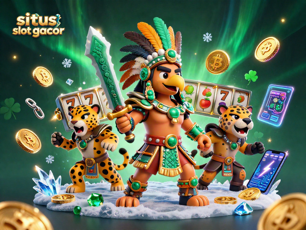 Meraih kemenangan di situs slot gacor dengan karakter pahlawan legendaris dan simbol slot yang menggembirakan.