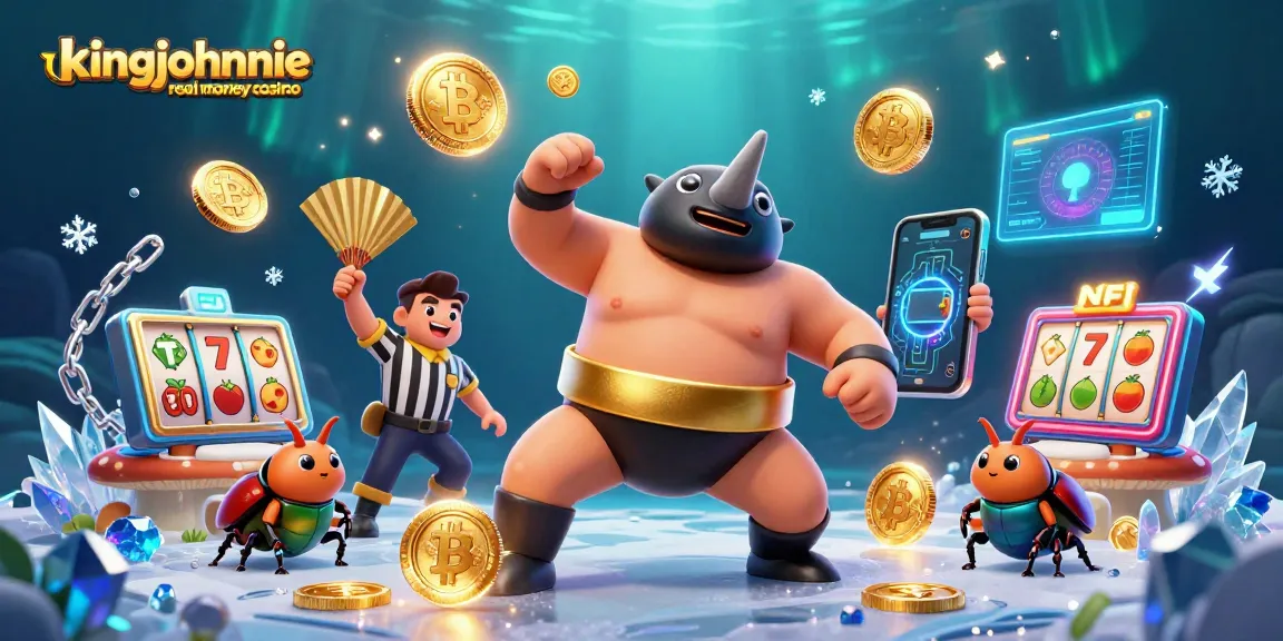 Engage in thrilling gameplay at kingjohnnie real money casino with dynamic 3D characters and crypto elements.