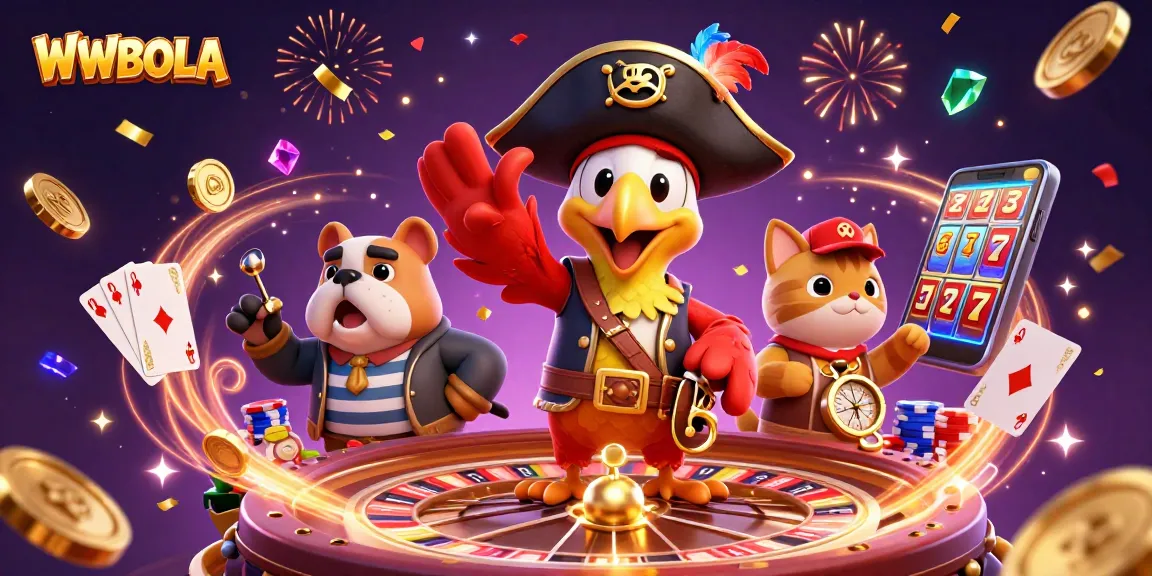 Menangkan permainan slot di WWBOLA dengan aksi penuh gemerlap koin emas dan jackpot menarik.