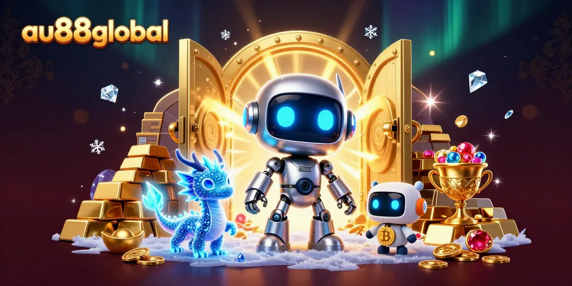 Experience thrilling action at au88global with vibrant casino characters and abundant treasure.