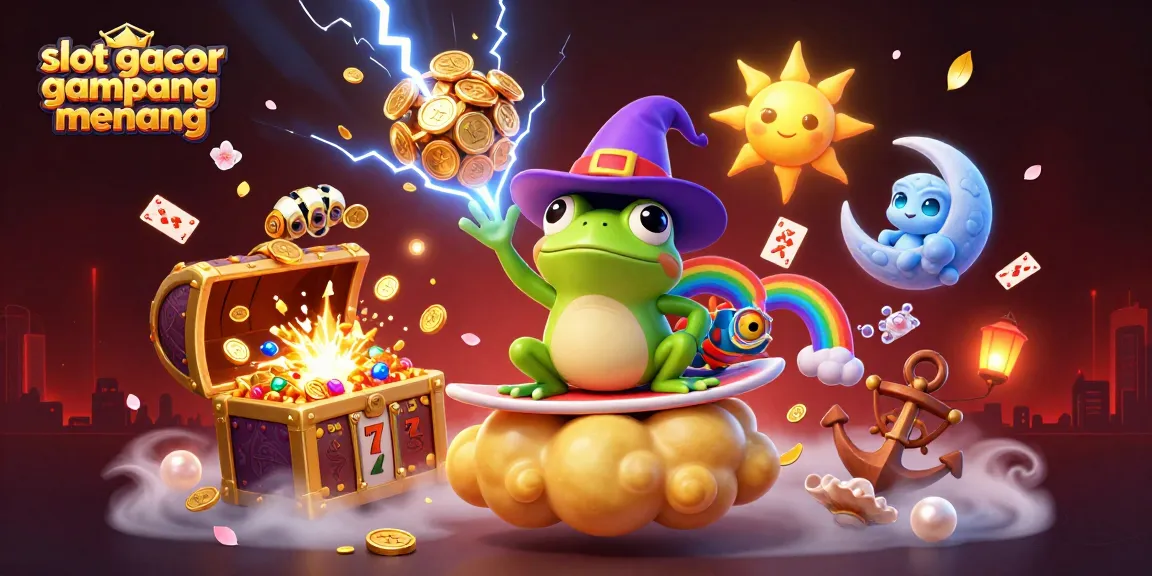 Menangkan jackpot slot gacor gampang menang dengan aksi koin emas yang melimpah dan simbol beruntung.