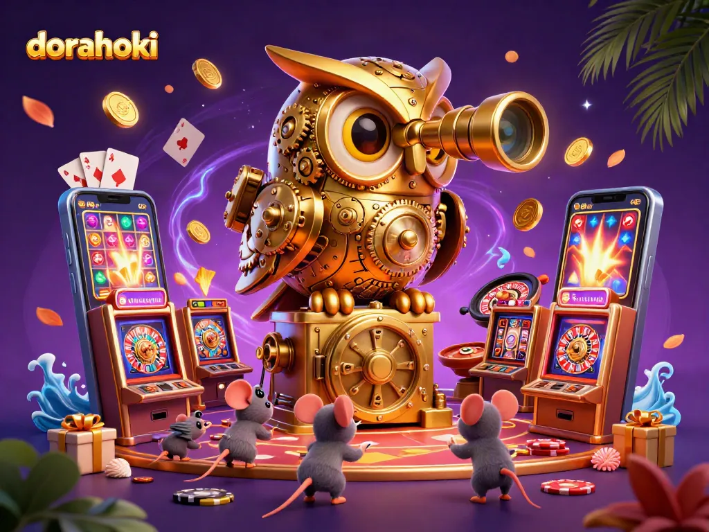 dorahoki mengubah pengalaman judi dengan slot berwarna-warni dan koin emas yang berhamburan