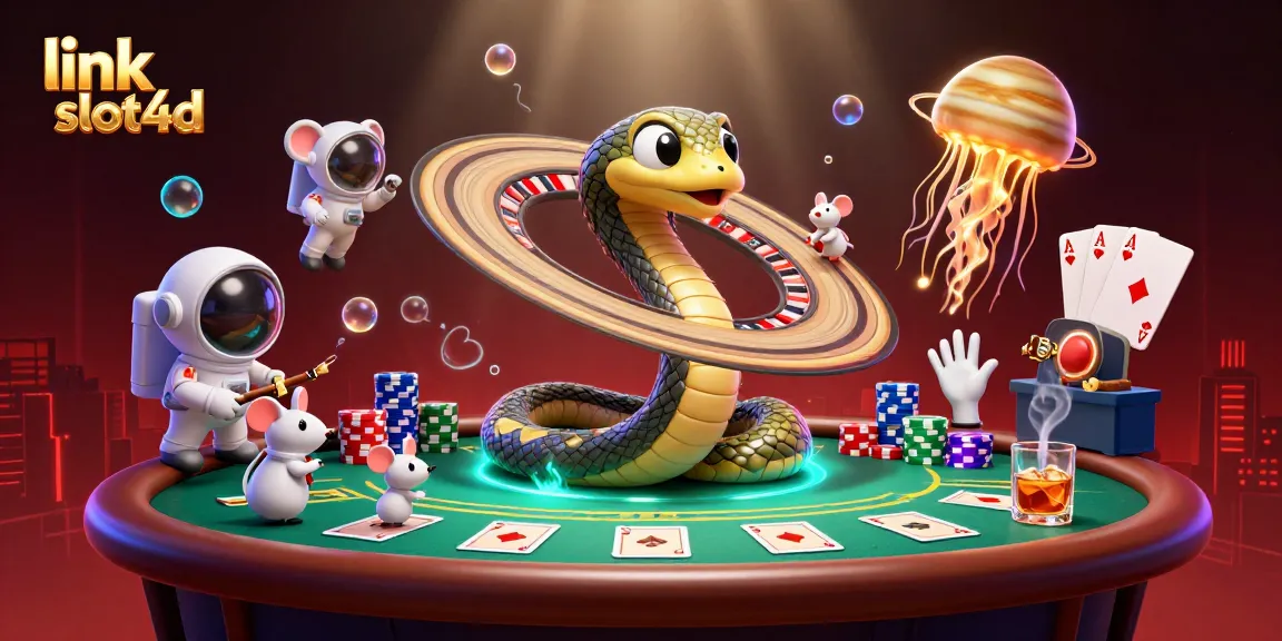 Mengisi link slot4d dengan bersenang-senang saat perjudian bersama karakter kartun 3D.