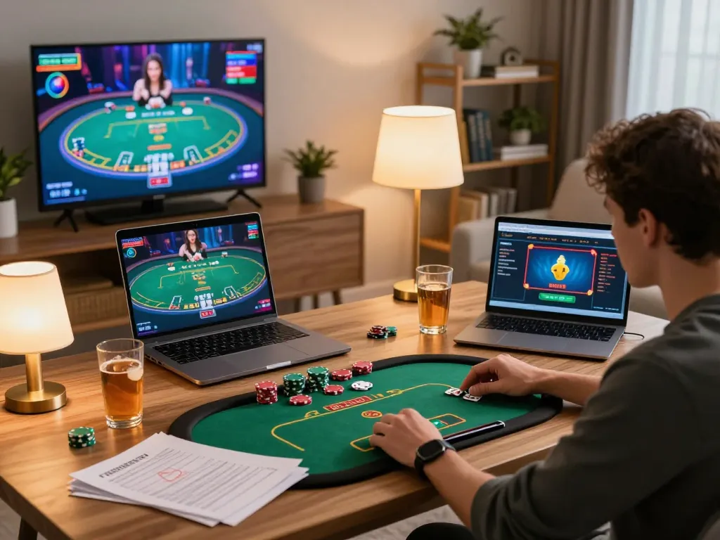 Kaisar 888 meningkatkan pengalaman bermain poker online di lingkungan ruang tamu modern.