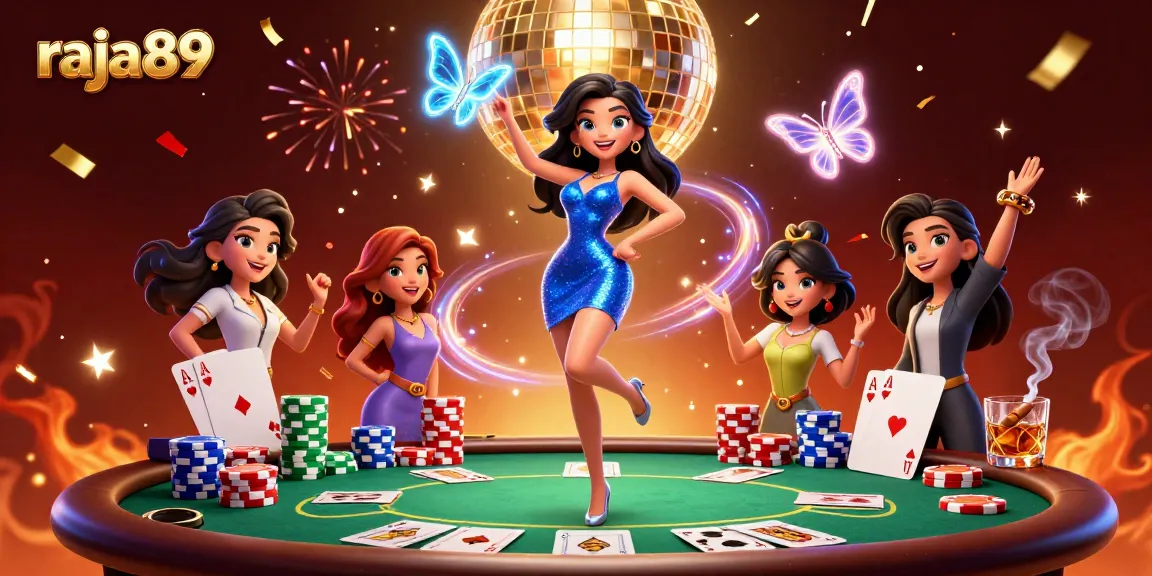 Engage with raja89 for thrilling casino adventures surrounded by vibrant gaming elements.
