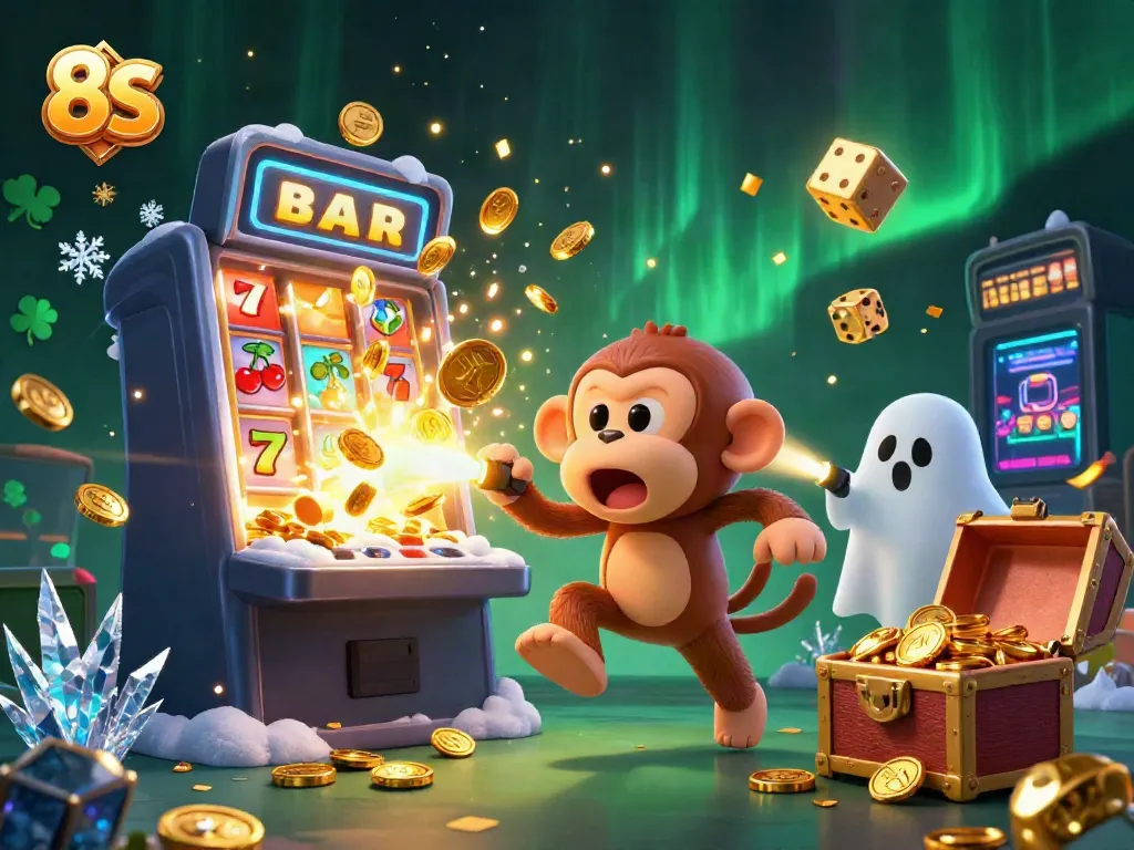 Experience exhilarating 8S casino gameplay with vibrant characters and stunning visuals.
