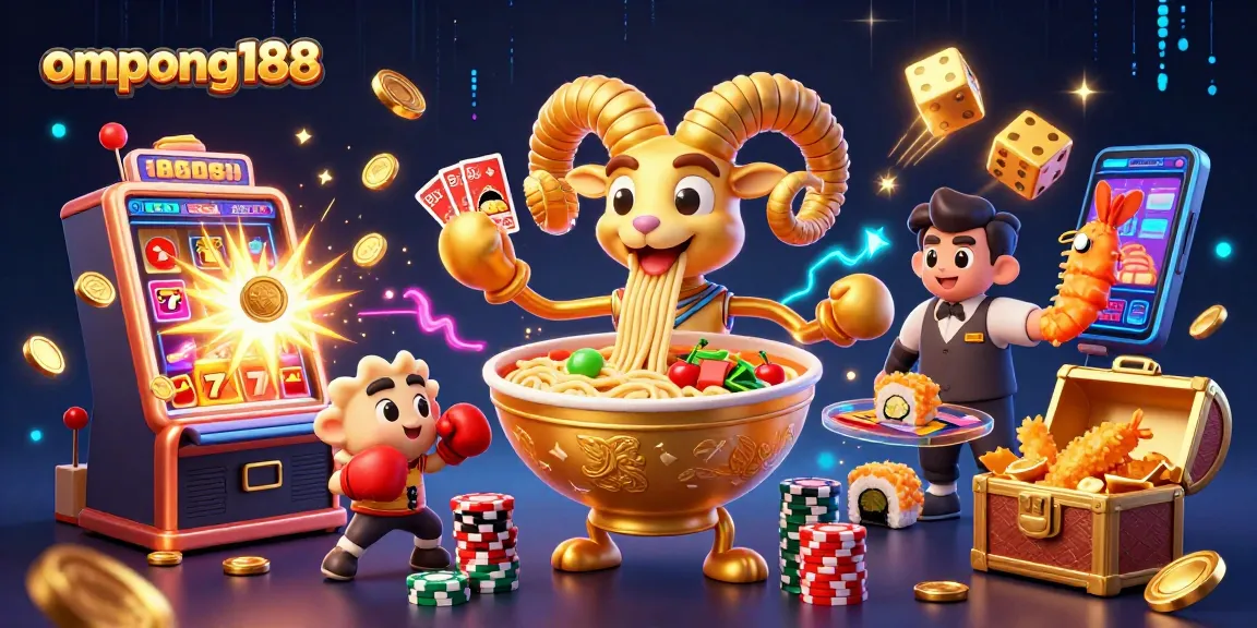 Mendapatkan jackpot luar biasa dengan ompong188 sambil menikmati suasana kasino penuh keceriaan.