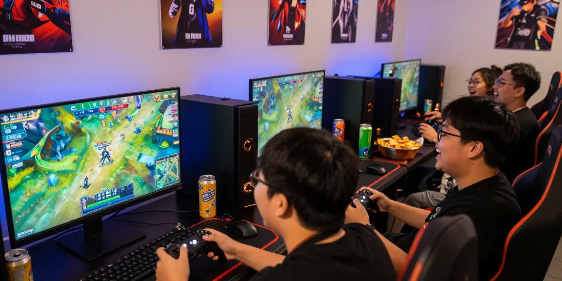Nagahitam303 Login for gamers engaging in dragon-hunting games in a vibrant gaming environment.