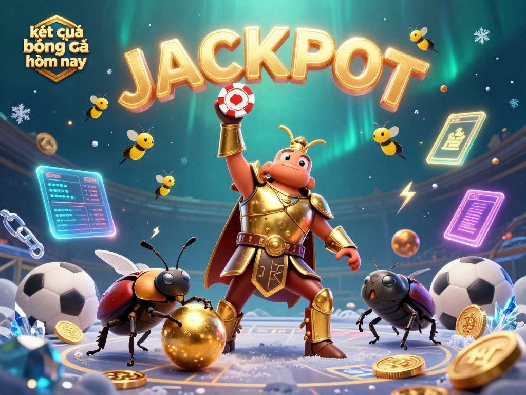 Track the latest scores with két quả bóng đá hôm nay, showcasing lively sports elements in a dynamic scene.