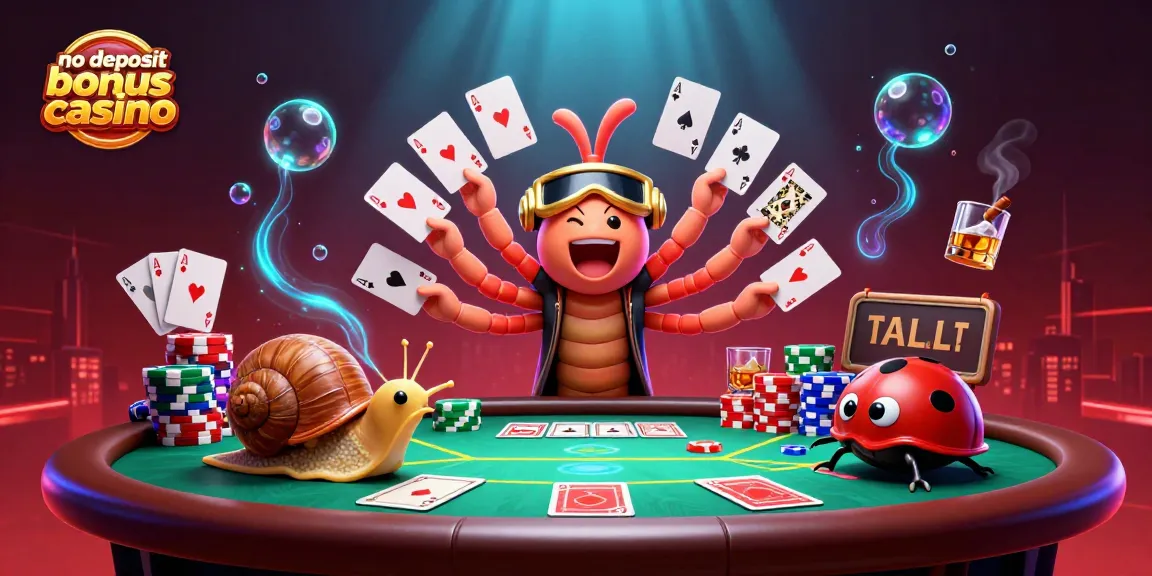 Experience the excitement at a no deposit bonus casino with vibrant characters and rich gameplay elements.