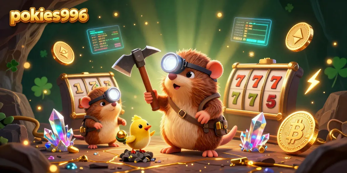 Spin the reels at pokies996 while mining for bonuses with treasures and crypto coins.