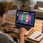 Permainan menarik di tautan alternatif DASI4D menunjukkan antarmuka permainan slot yang berwarna-warni dengan catatan strategis.