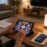 Engaging in Kenzobet login for seamless online slot gaming experience in a cozy home setup.