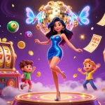 Experience the excitement of situs gacor through vibrant 3D casino art with dynamic gaming elements.
