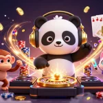 Experience thrilling gaming at 55rp with energetic characters and lively casino elements.