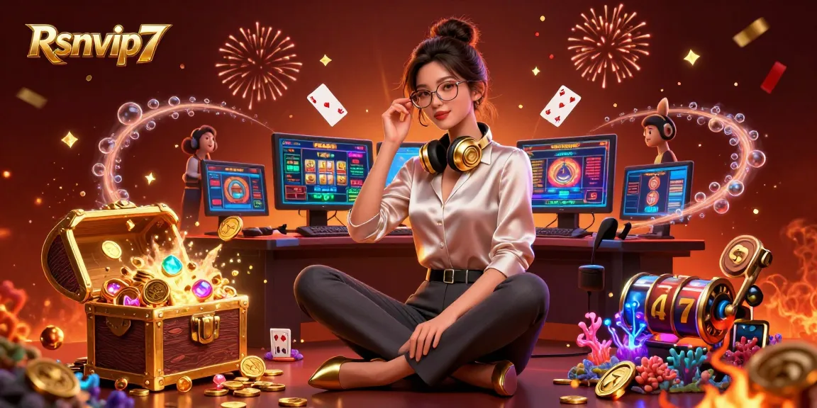 Rasakan atmosfer kasino Rsnvip7 yang penuh warna, dipenuhi dengan permainan dan bonus menakjubkan.