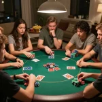 LGO99 Situs Game Online Terpercaya Di INDONESIA menampilkan teman-teman yang terlibat dalam malam poker yang mendebarkan.