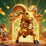 Experience thrilling gameplay at slot depo 5000 with unique golden ram and casino elements.