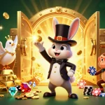 Slot Gacor25 menghibur pemain dengan ilustrasi 3D mendebarkan dari karakter kasino, uang emas, dan efek sihir