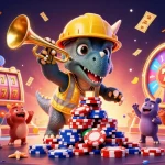 OKESLOT menampilkan keseruan bermain slot dengan karakter kartun 3D yang dinamis.